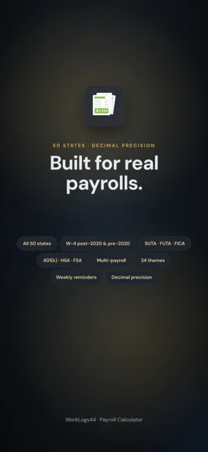 WorkLogs44 — The whole ledger
